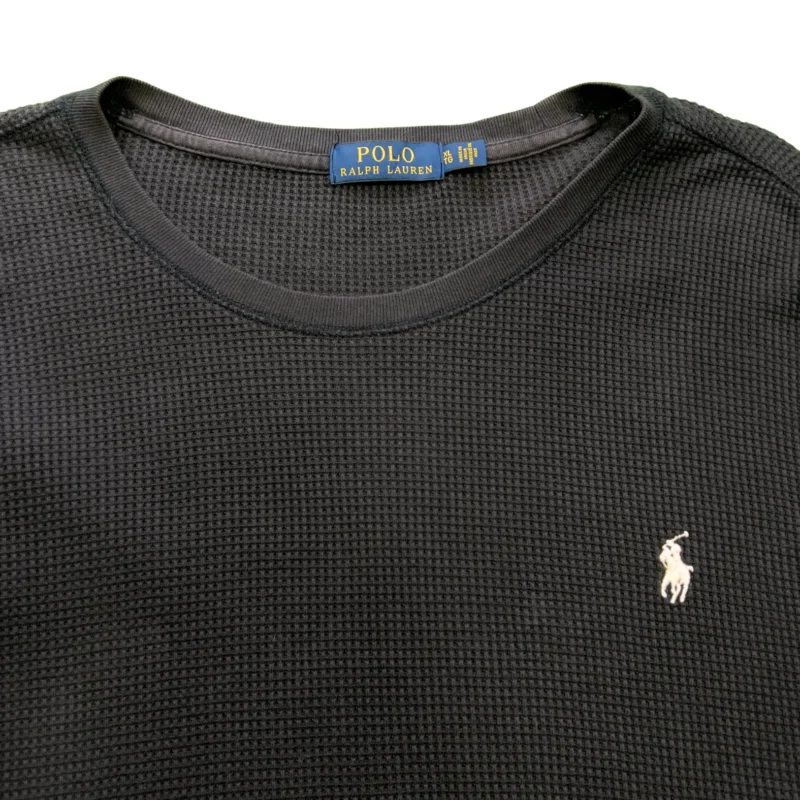 Jersey fino Ralph Lauren azul marino XL - Imagen 4 - Lacaie Vintage