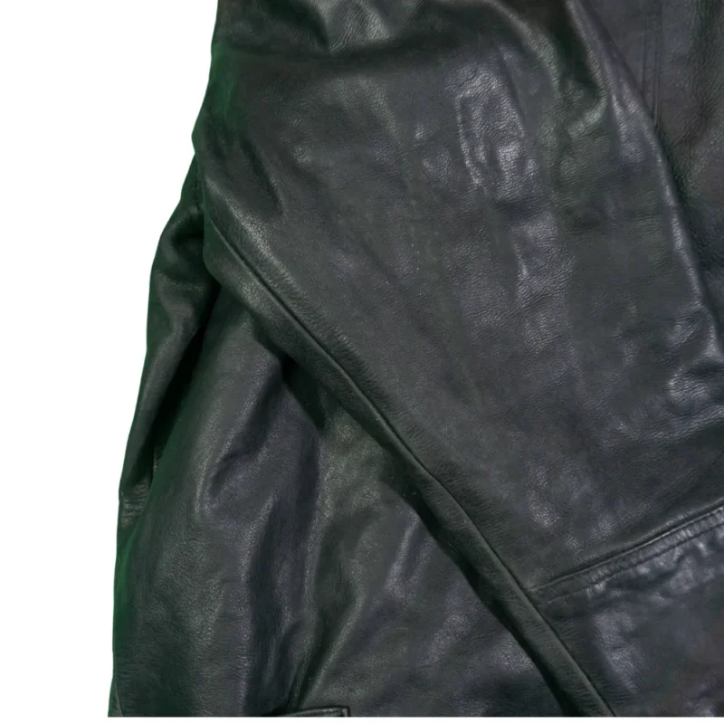 Chaqueta de piel Red Skins vintage 90s XXL - Imagen 4 - Lacaie Vintage