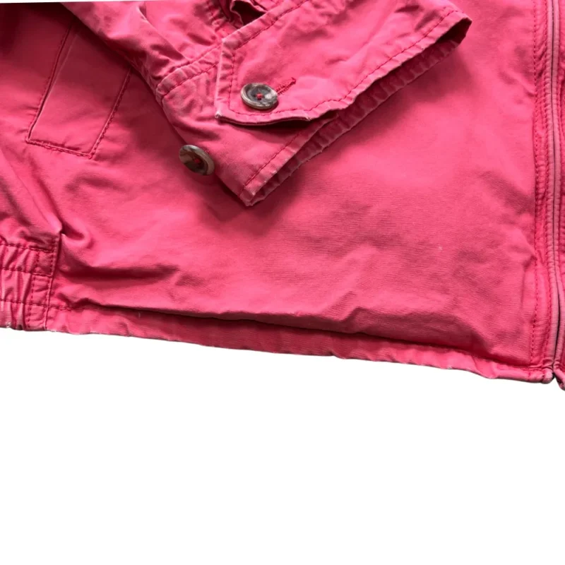 Chaqueta harrington Ralph Lauren vintage 90s rosa L - Imagen 4 - Lacaie Vintage