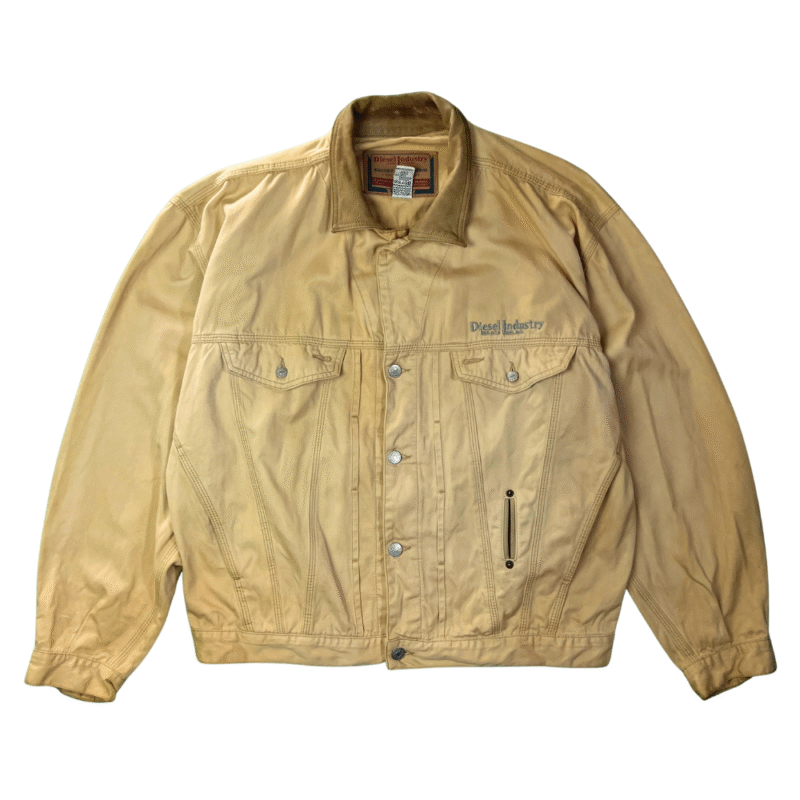 Chaqueta Diesel vintage 90s marrón sun-fade XL - Lacaie Vintage