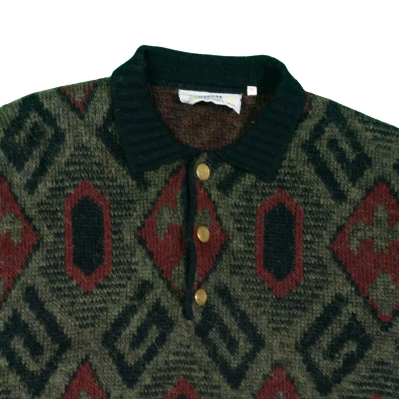 Jersey con botones vintage 90s M - Imagen 2 - Lacaie Vintage