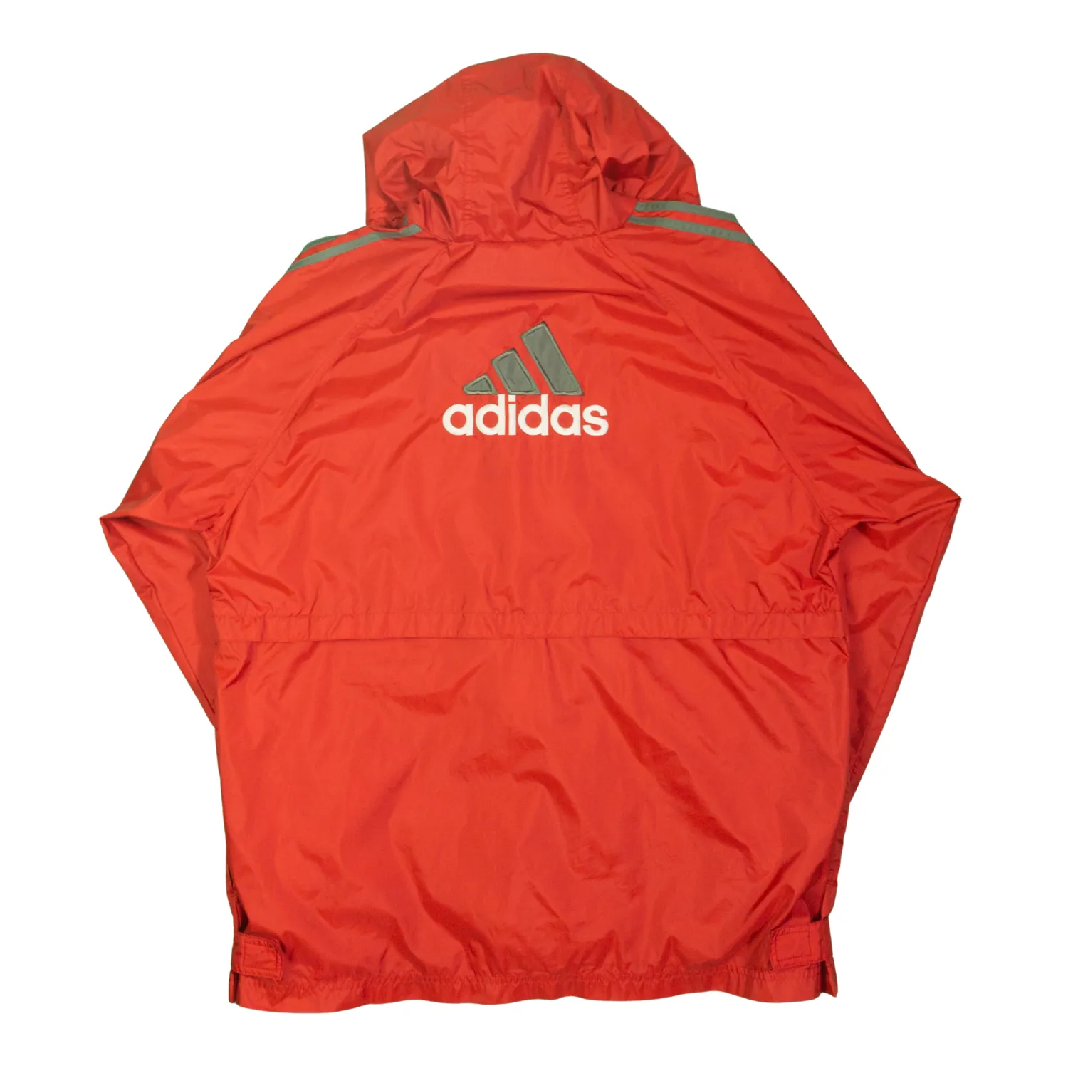 Cortavientos Adidas vintage 90s rojo L - Lacaie Vintage Cortavientos Adidas vintage 90s rojo L - Imagen 4