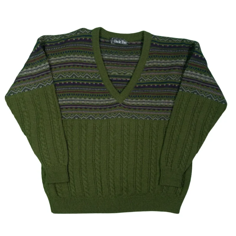 Jersey vintage 90s marrón L - Lacaie Vintage