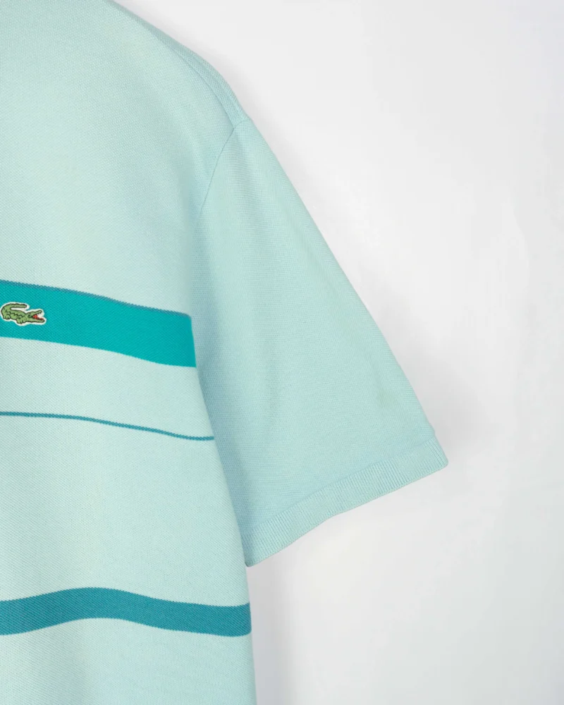 Polo lacoste vintage 00s azul claro L - Imagen 2 - Lacaie Vintage