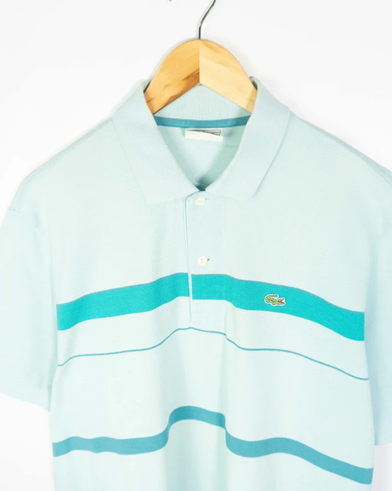 Polo lacoste vintage 00s azul claro L - Imagen 3 - Lacaie Vintage