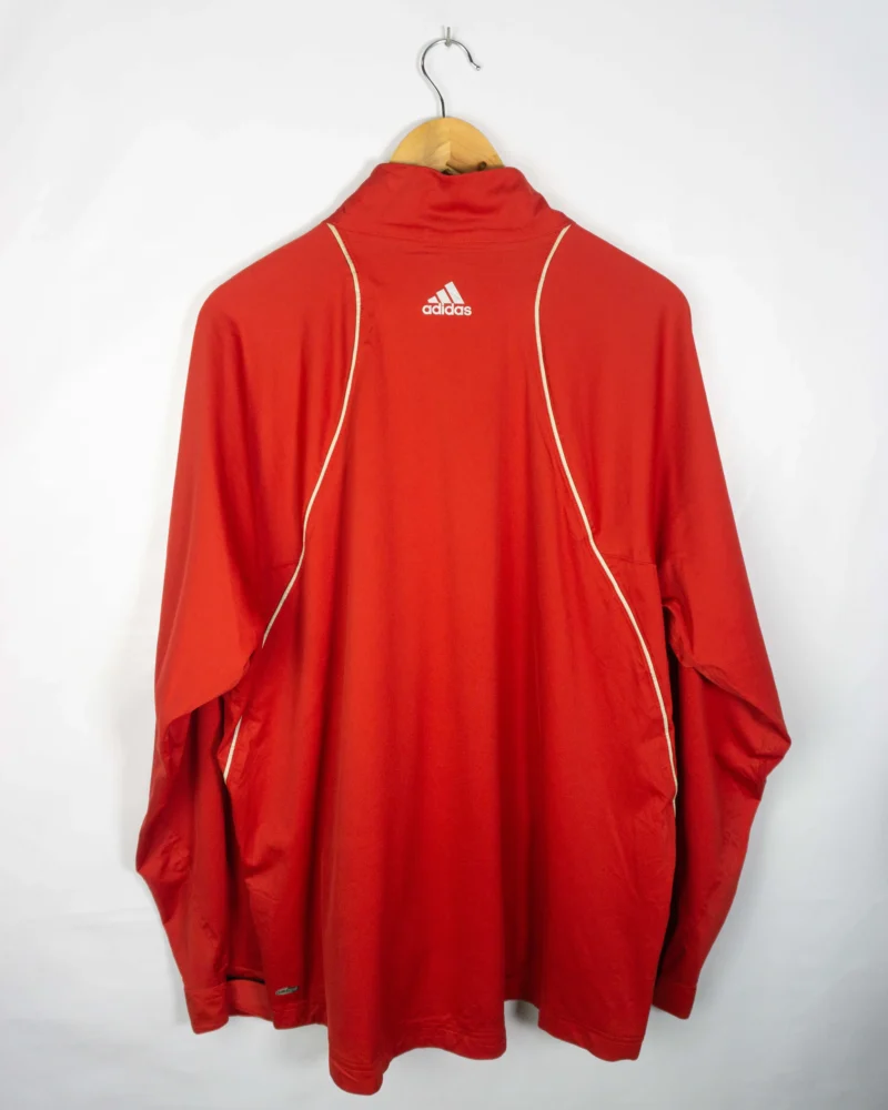 Jersey 1/4 zip Adidas golf rojo XL - Imagen 4 - Lacaie Vintage