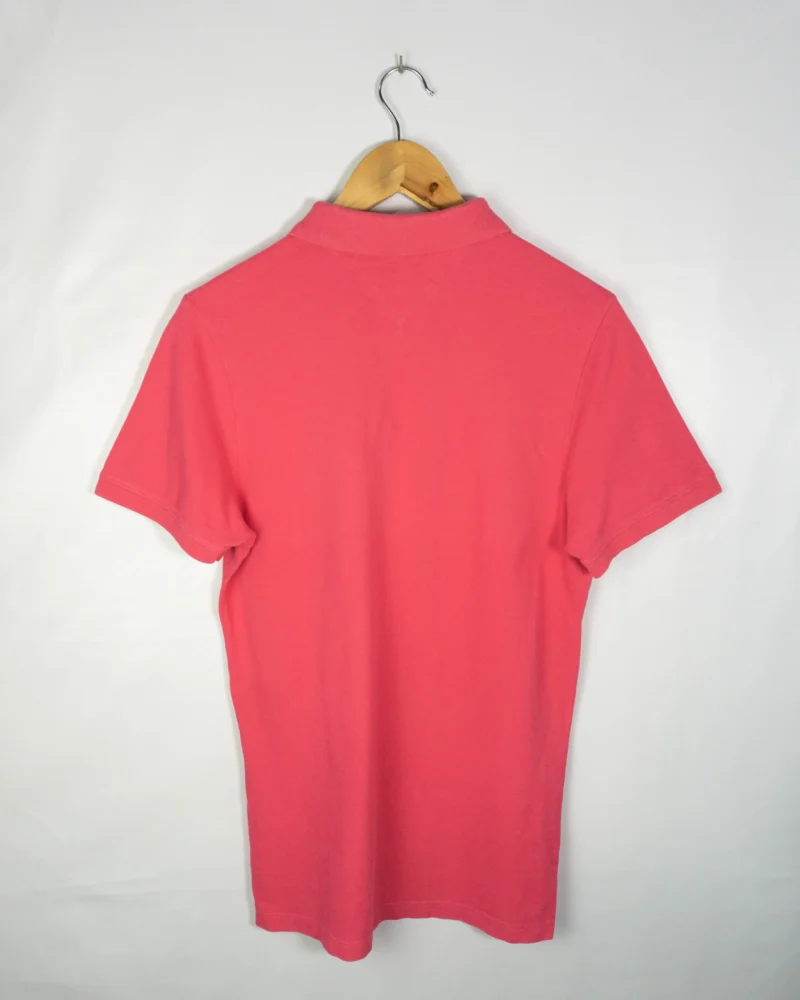 Polo Hilfiger Denim rosa M - Imagen 3 - Lacaie Vintage