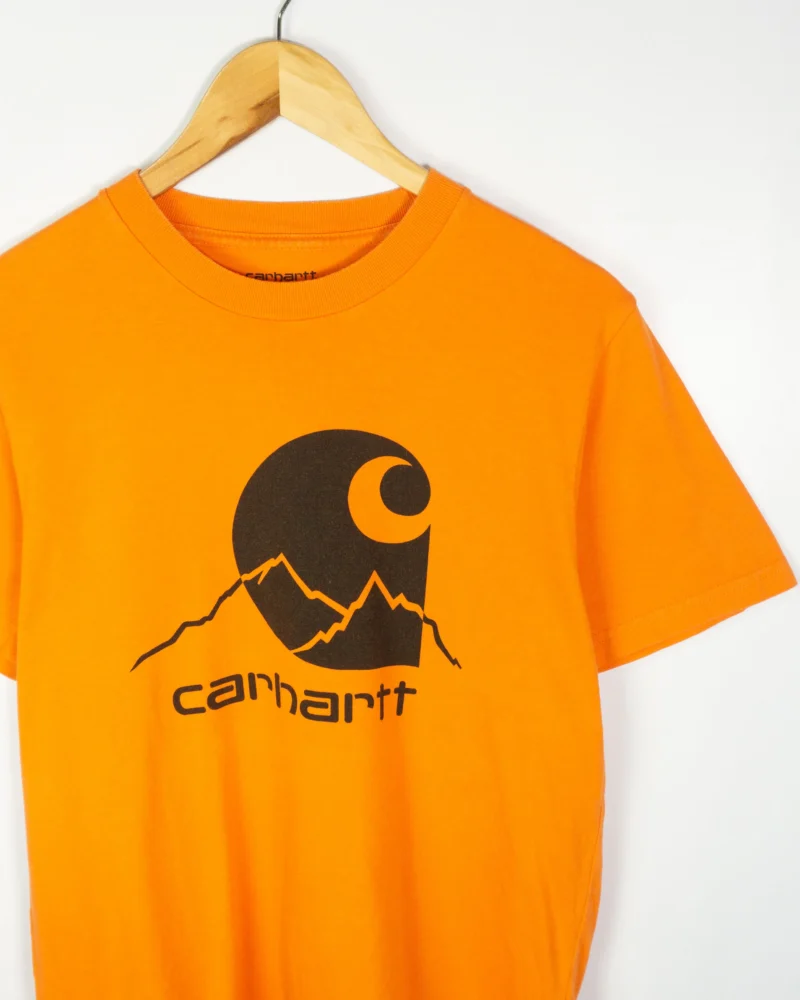 Camiseta carhartt naranja S - Imagen 2 - Lacaie Vintage