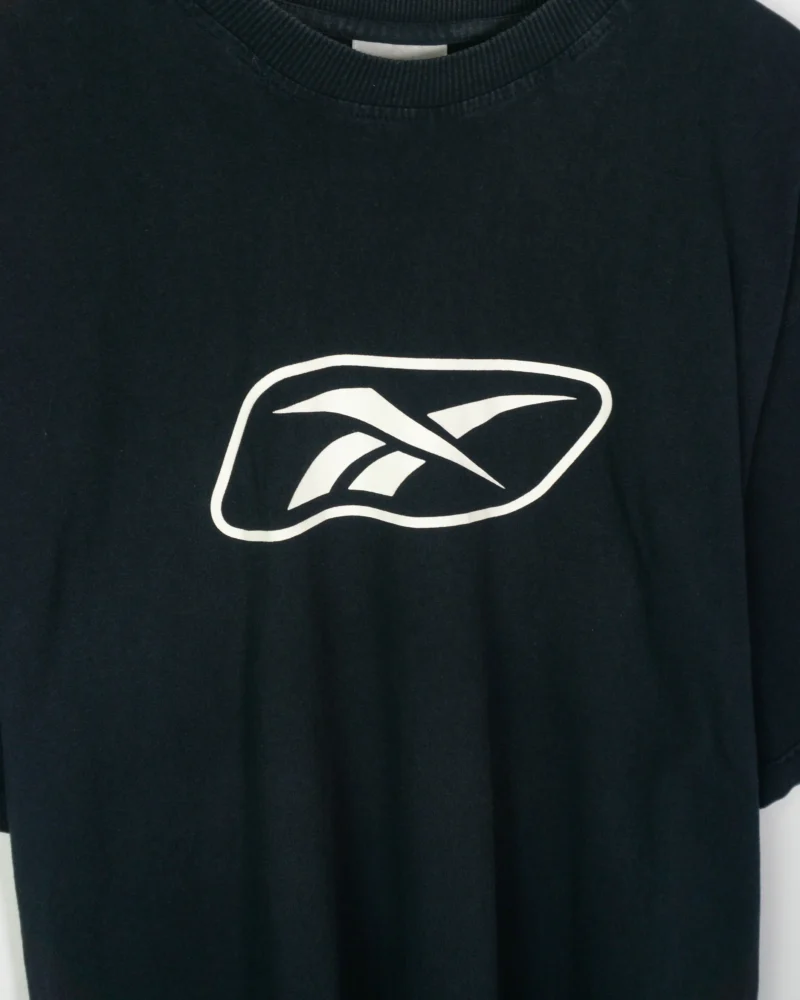 Camiseta Reebok vintage 00s negra XXL - Imagen 3 - Lacaie Vintage