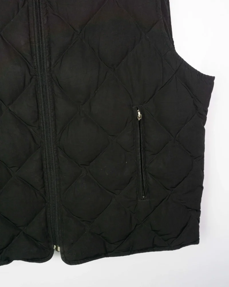 Chaleco acolchado Tommy Hilfiger negro XL - Imagen 2 - Lacaie Vintage