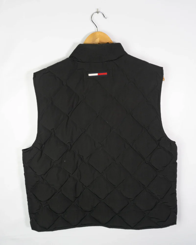Chaleco acolchado Tommy Hilfiger negro XL - Imagen 6 - Lacaie Vintage