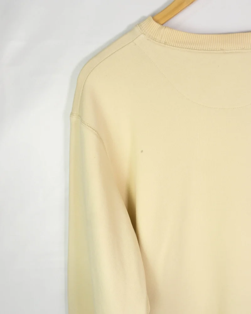 Sudadera Nike vintage 00s beige M - Imagen 4 - Lacaie Vintage