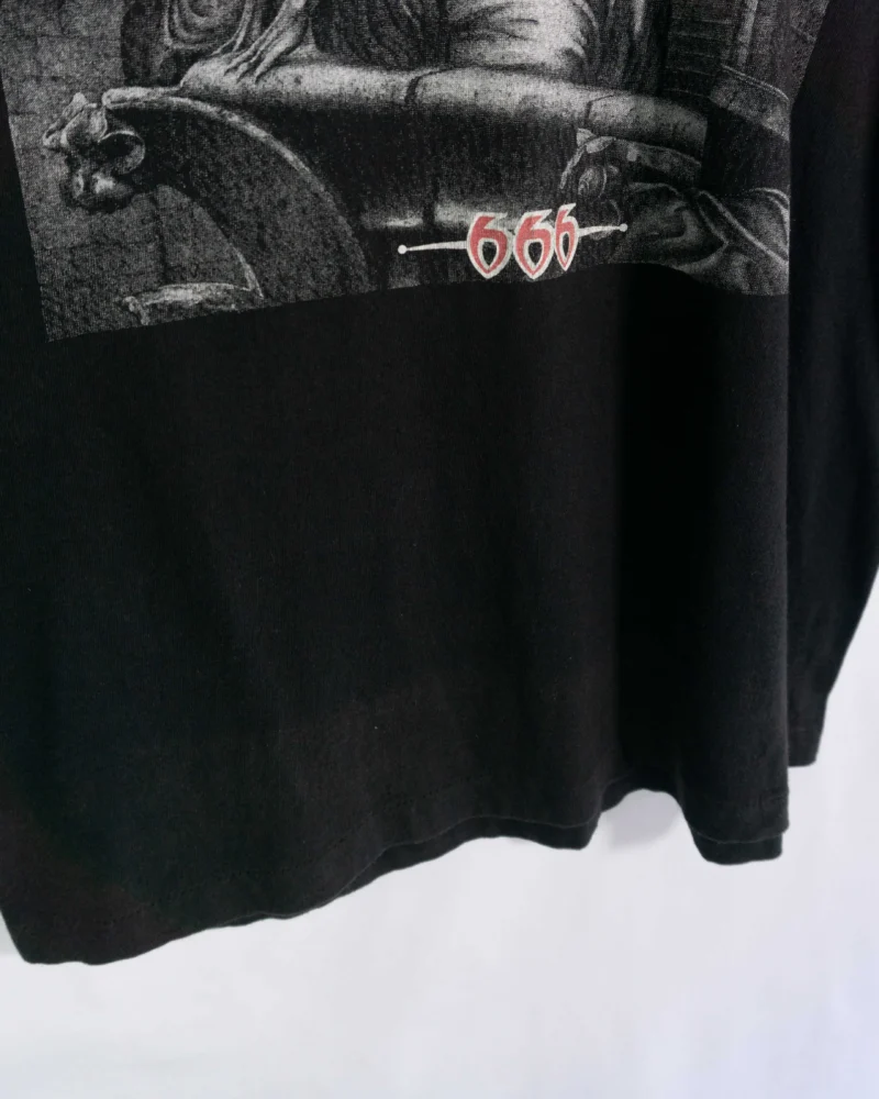 Camiseta Angeles Del Infierno Fruit Of The Loom negra M - Imagen 3 - Lacaie Vintage