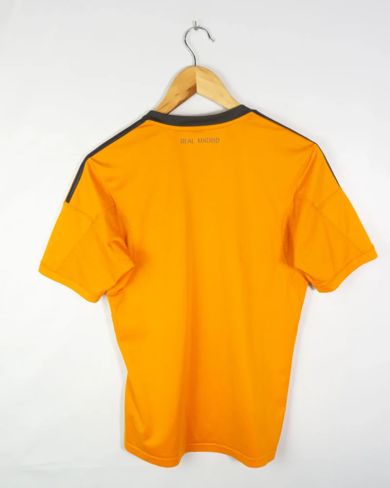 Camiseta Adidas Real Madrid 2013/14 naranja S - Imagen 4 - Lacaie Vintage