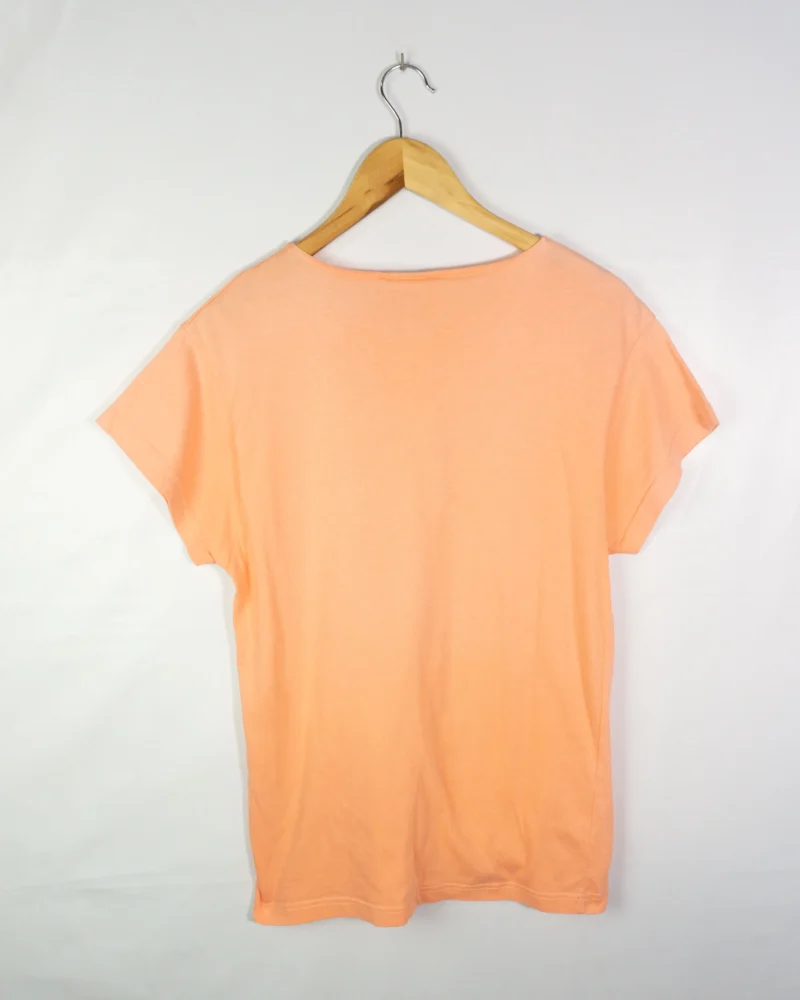 Camiseta mujer Reebok vintage 90s naranja XL - Imagen 3 - Lacaie Vintage