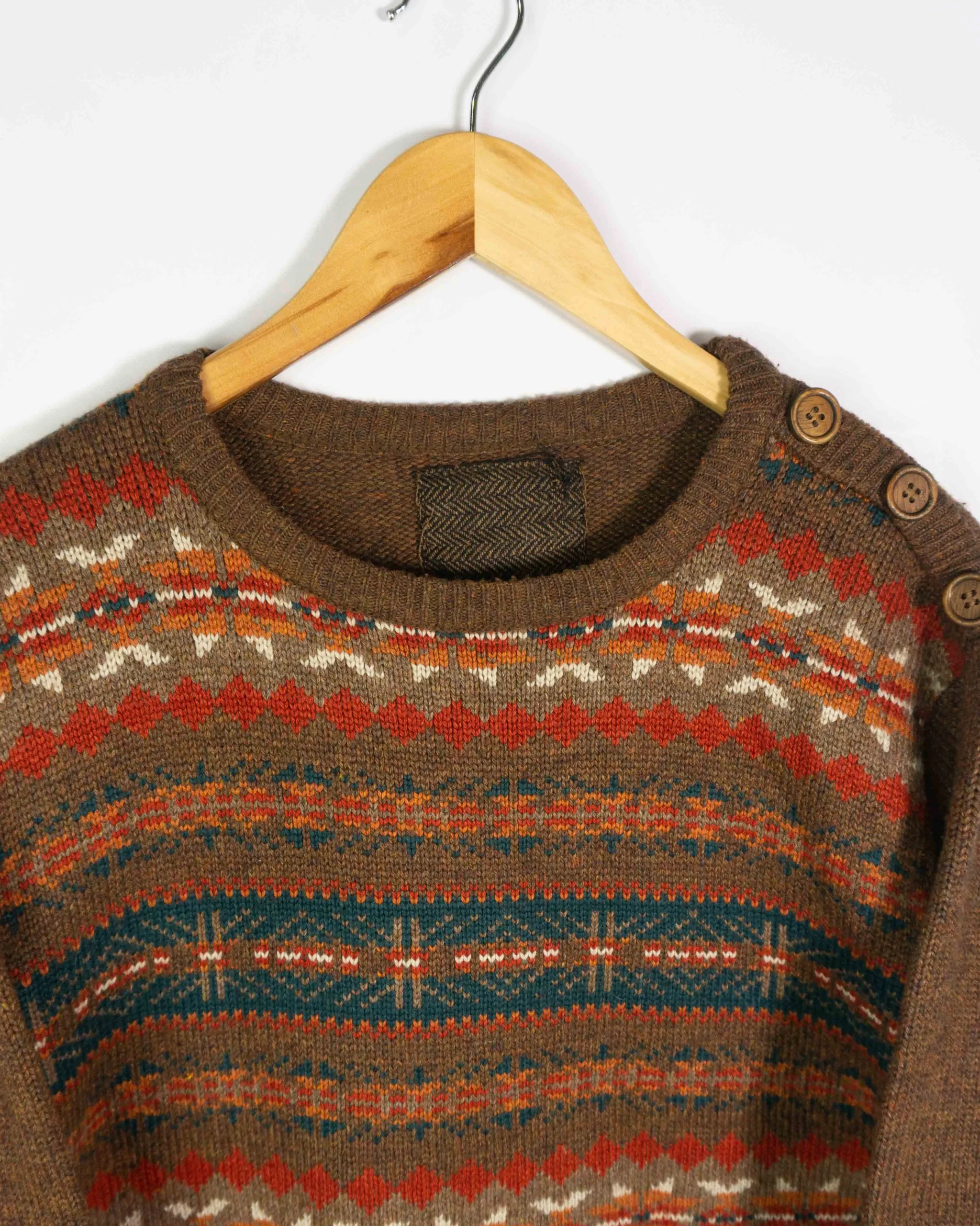 Jersey vintage 90s estampado L - Lacaie Vintage Jersey vintage 90s estampado L - Imagen 3