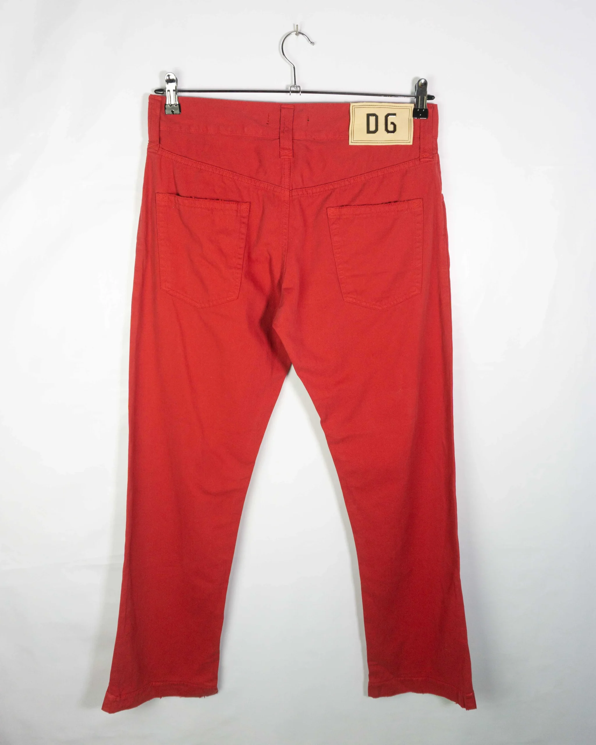 Pantalón Dolce Gabbana rojo 48 - Lacaie Vintage Pantalón Dolce Gabbana rojo 48 - Imagen 6 - Lacaie Vintage