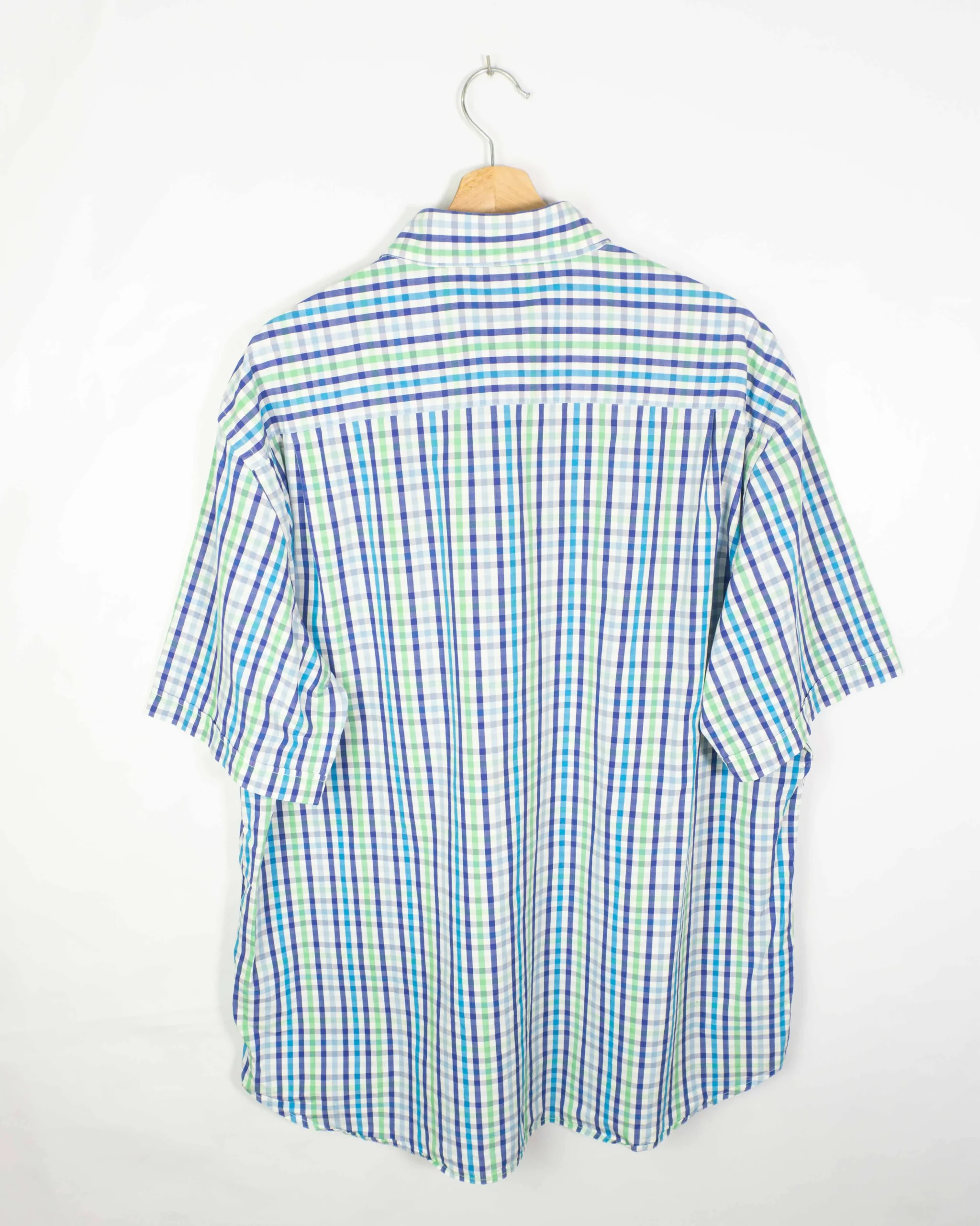 Camiseta manga corta de cuadros Paul Shark vintage 00s XL - Lacaie Vintage Camiseta manga corta de cuadros Paul Shark vintage 00s XL - Imagen 3 - Lacaie Vintage