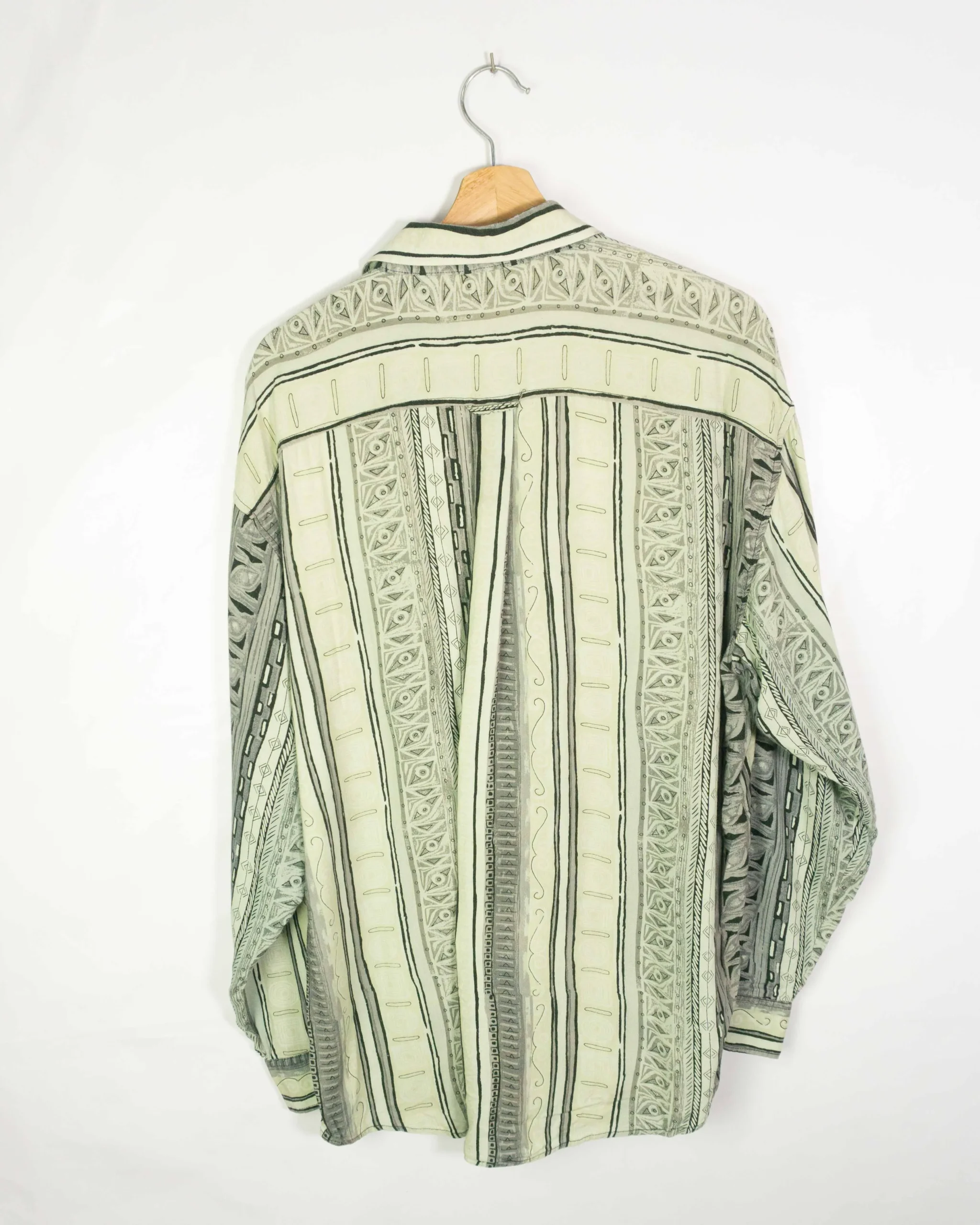 Camisa estampada vintage 90s L - Lacaie Vintage Camisa estampada vintage 90s L - Imagen 3 - Lacaie Vintage