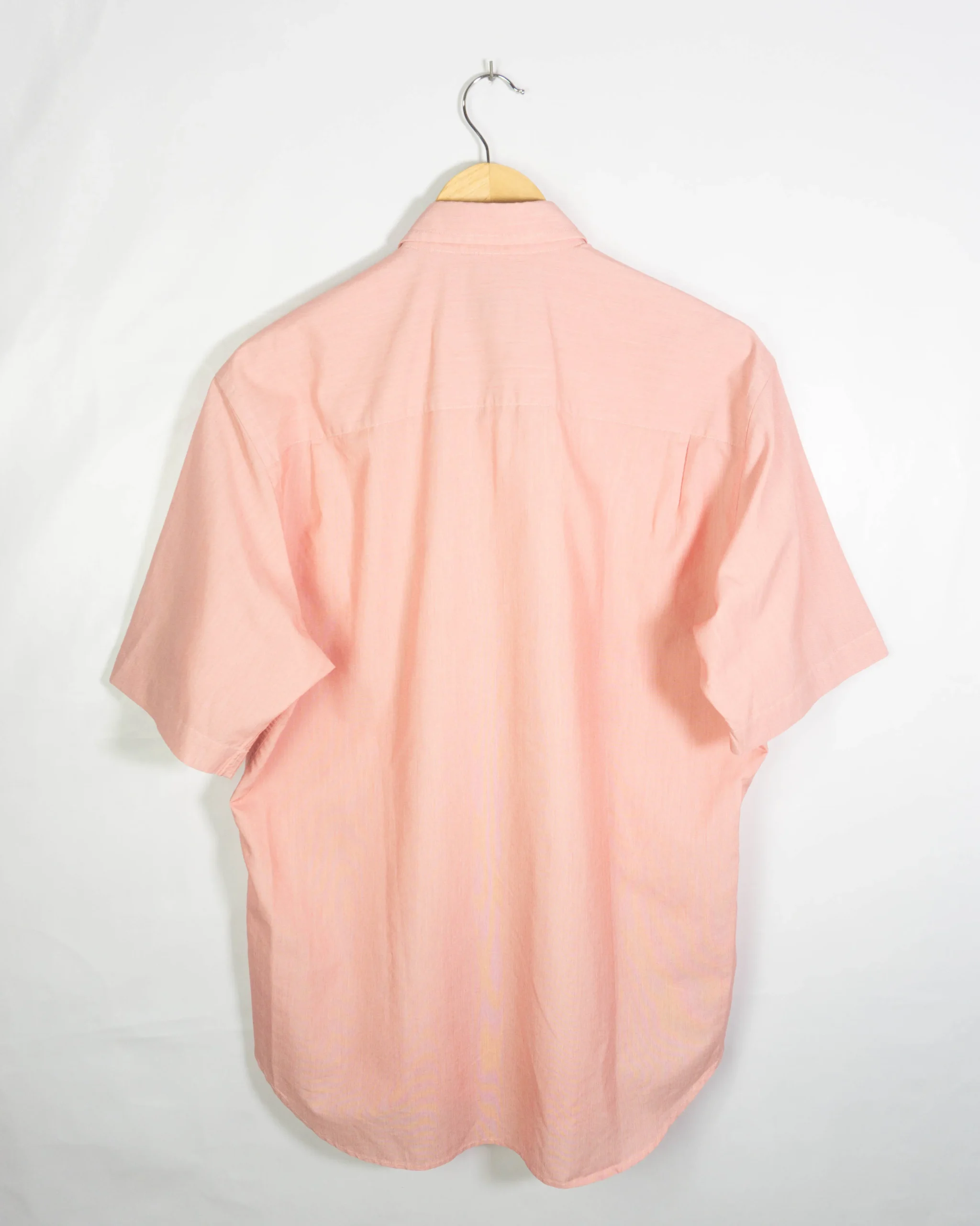 Camisa Burberrys vintage 00s rosa L - Lacaie Vintage Camisa Burberrys vintage 00s rosa L - Imagen 3