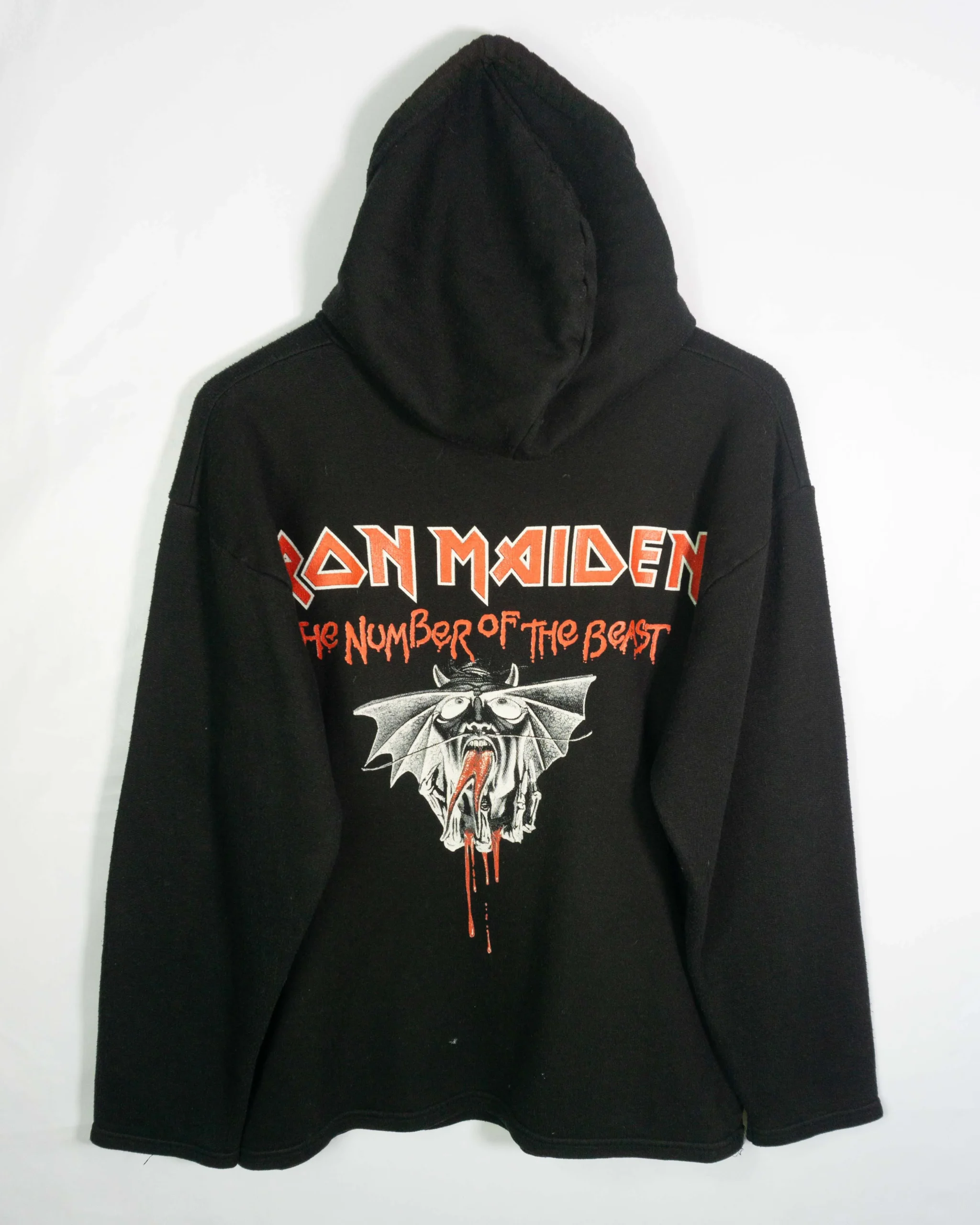 Sudadera Iron Maiden vintage 90s full print negra M - Lacaie Vintage Sudadera Iron Maiden vintage 90s full print negra M - Imagen 6