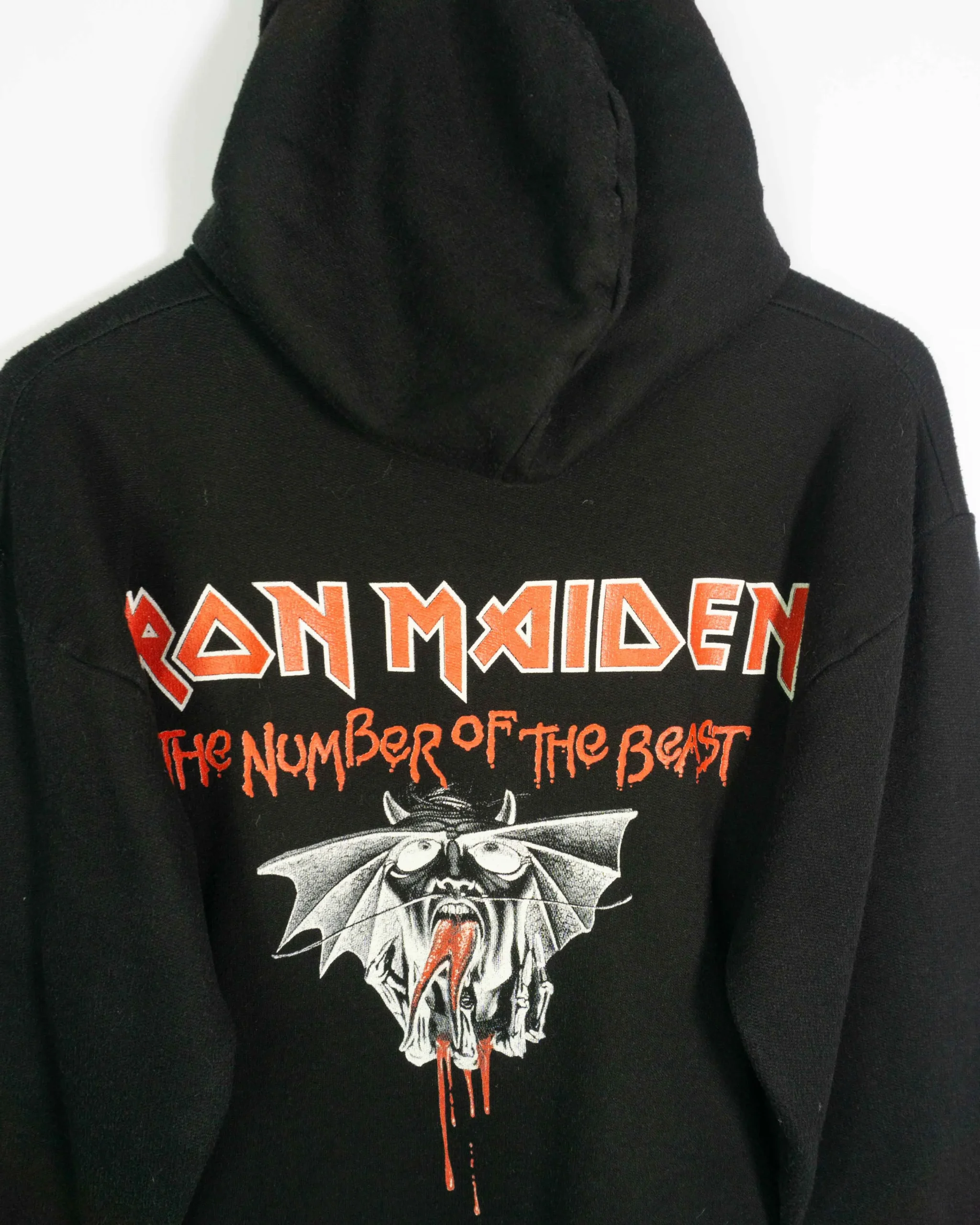 Sudadera Iron Maiden vintage 90s full print negra M - Lacaie Vintage Sudadera Iron Maiden vintage 90s full print negra M - Imagen 4