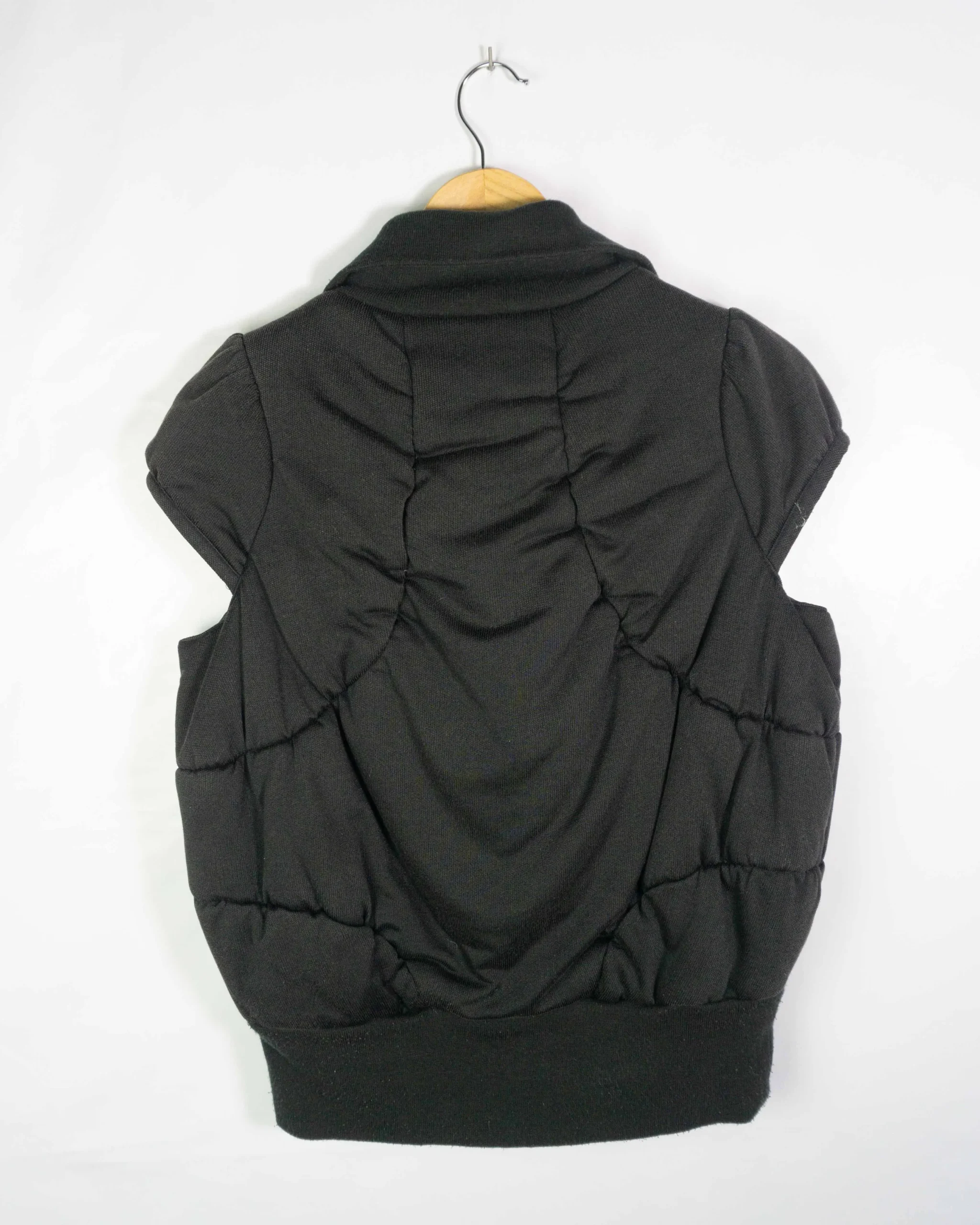 Chaleco acolchado Adidas negro 40 - Lacaie Vintage Chaleco acolchado Adidas negro 40 - Imagen 3