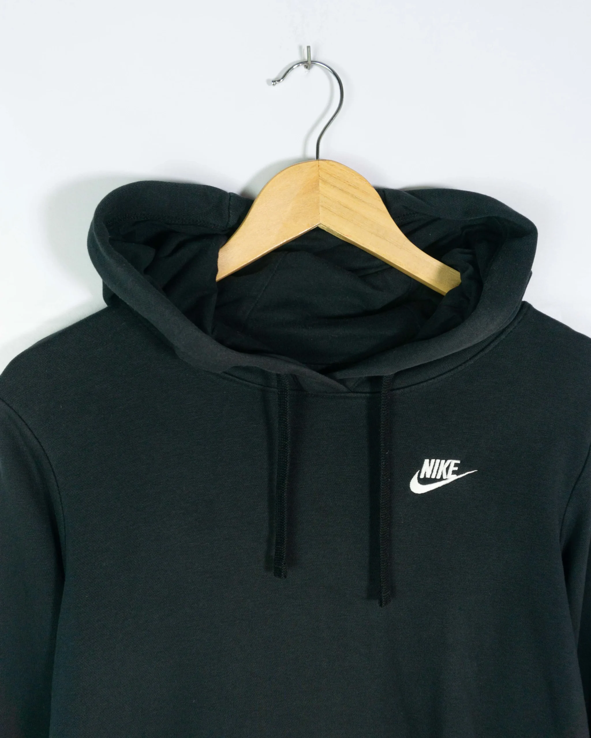 Sudadera básica Nike negra S - Lacaie Vintage Sudadera básica Nike negra S - Imagen 2
