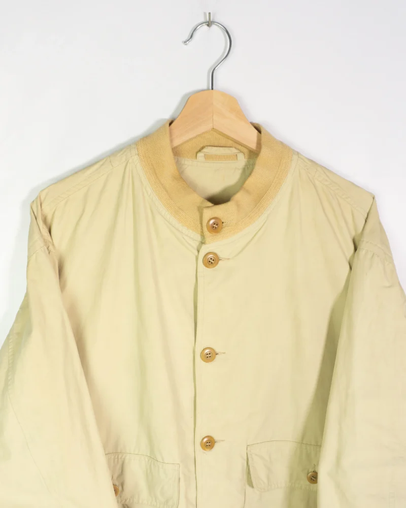 Chaqueta vintage 90s beige M - Imagen 2 - Lacaie Vintage