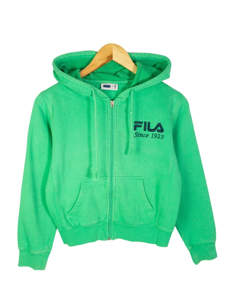 Sudadera mujer Fila vintage 00s verde S - Lacaie Vintage