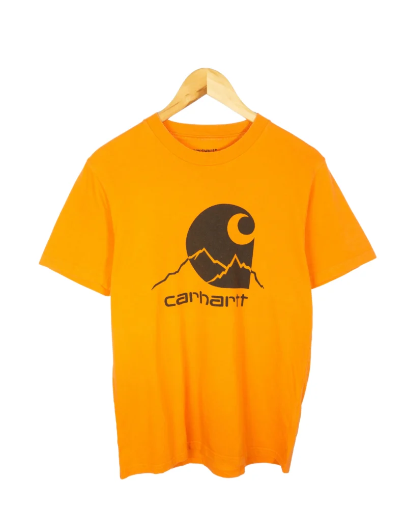 Camiseta carhartt naranja S - Lacaie Vintage