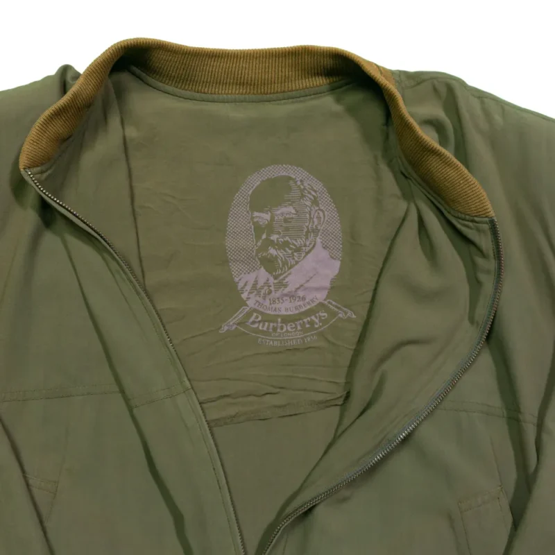 Chaqueta Burberrys vintage 90s marrón XL - Imagen 4 - Lacaie Vintage