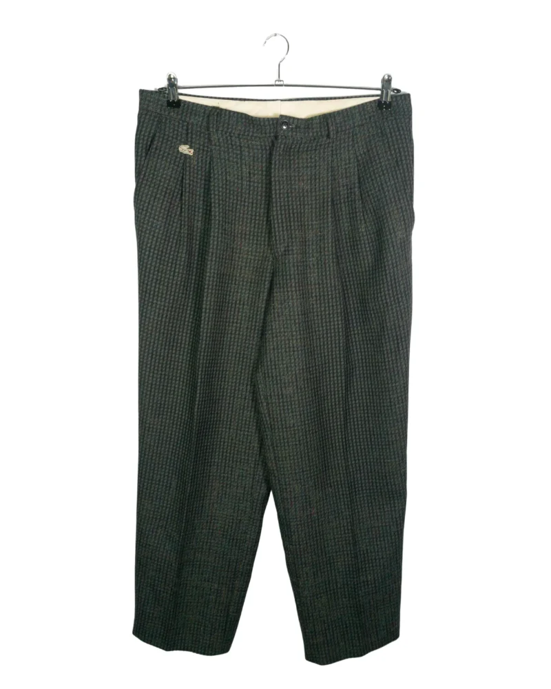 Pantalóns de lana Lacoste vintage 90s 55