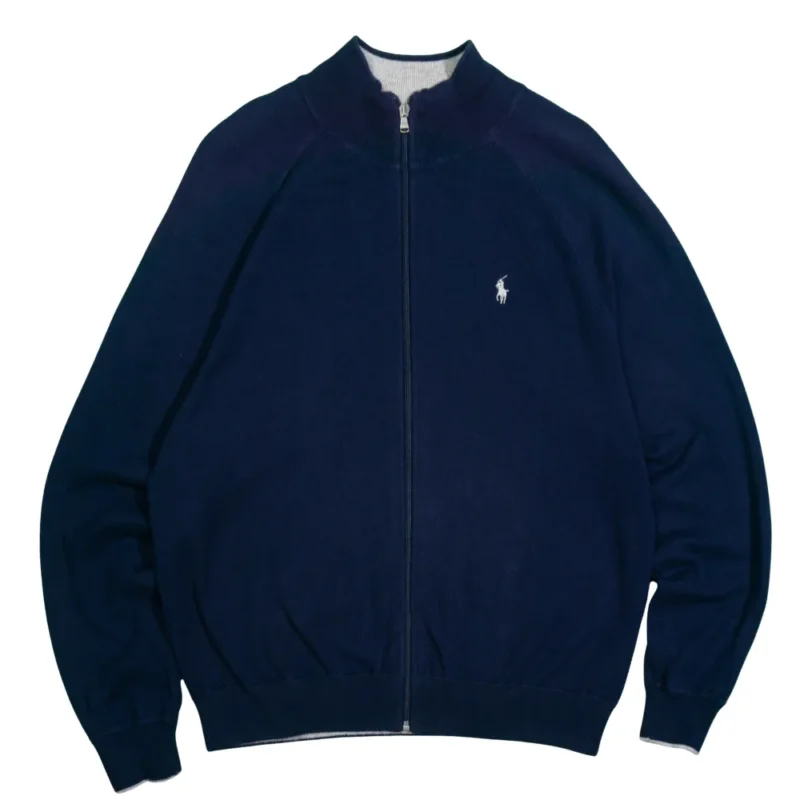 Jersey con cremallera Ralph Lauren azul marino L