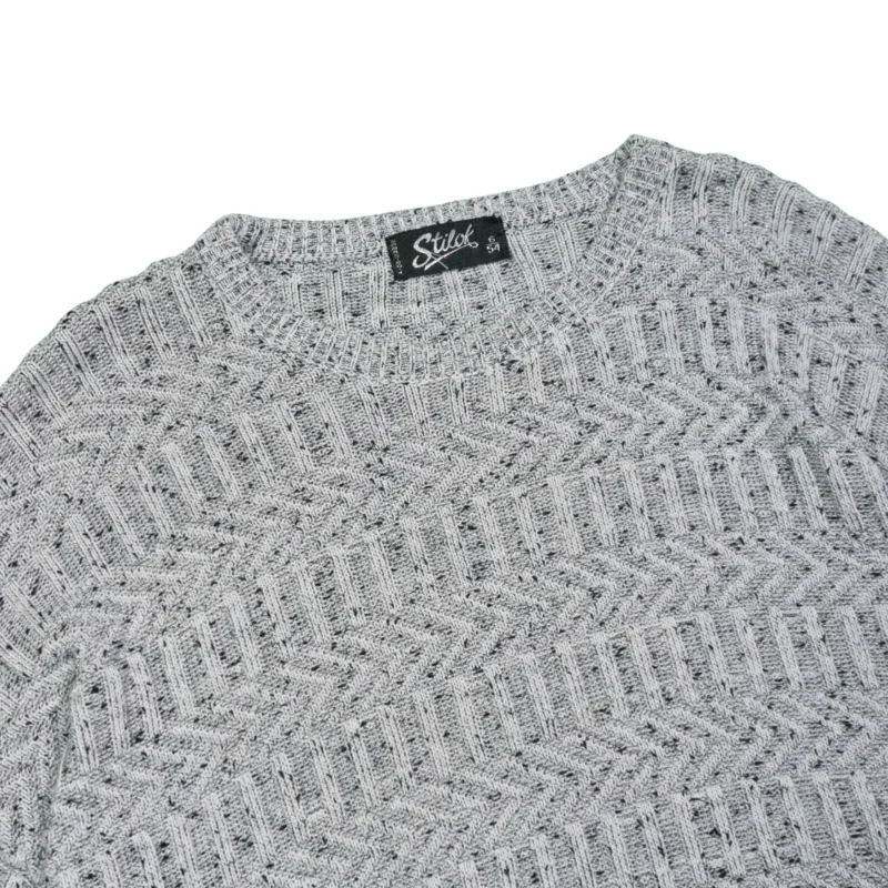 Jersey vintage 90s gris M - Imagen 2 - Lacaie Vintage