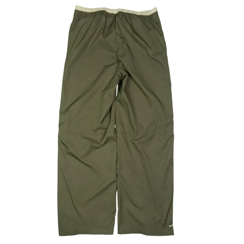 Pantalón deportivo ancho mujer Nike vintage 00s marrón M - Imagen 4 - Lacaie Vintage