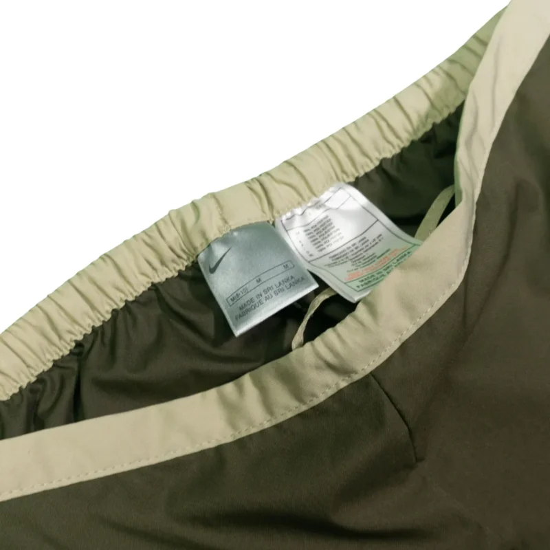 Pantalón deportivo ancho mujer Nike vintage 00s marrón M - Imagen 2 - Lacaie Vintage