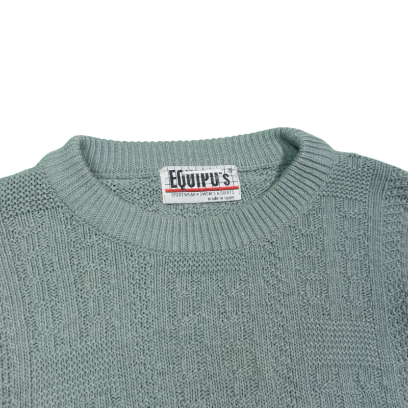 Jersey Equipos vintage 90s gris M - Imagen 3 - Lacaie Vintage