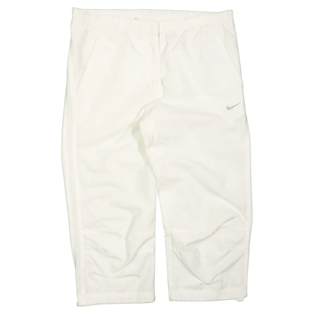 Pantalón pirata Nike vintage 00s blanco S - Lacaie Vintage Pantalón pirata Nike vintage 00s blanco S