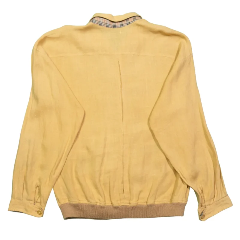 Chaqueta Burberrys vintage 90s marrón M - Imagen 4 - Lacaie Vintage