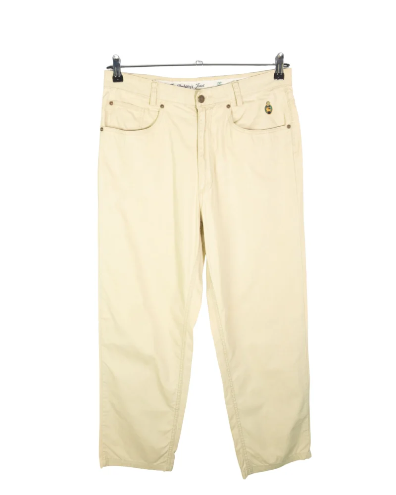 Pantalón Burberrys vintage 90s beige 42