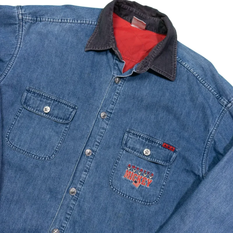 Chaqueta vaquera Disney vintage 90s XL - Imagen 2 - Lacaie Vintage