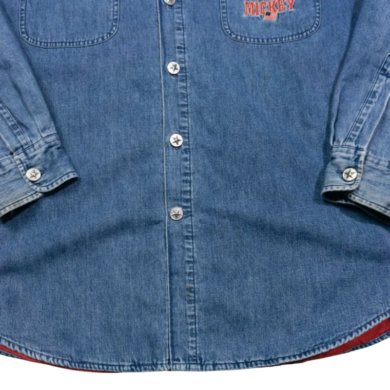 Chaqueta vaquera Disney vintage 90s XL - Imagen 3 - Lacaie Vintage