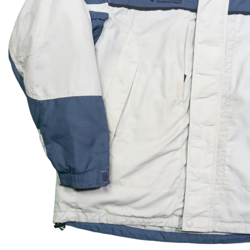 Abrigo + polar Columbia vintage 00s gris/azul L - Imagen 2 - Lacaie Vintage