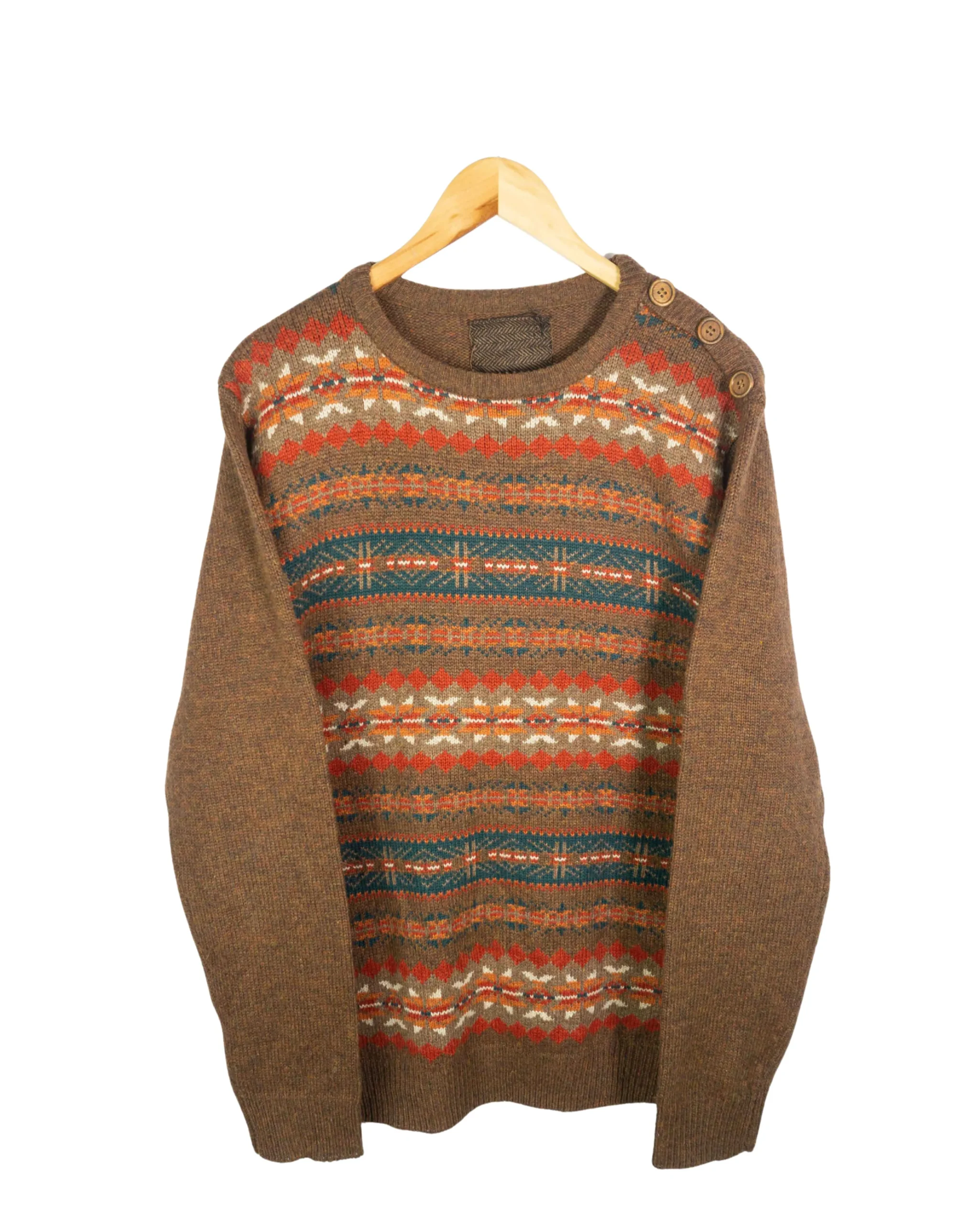 Jersey vintage 90s estampado L - Lacaie Vintage Jersey vintage 90s estampado L