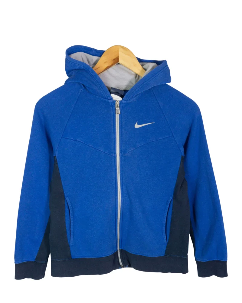 Sudadera con cremallera Nike azul XS
