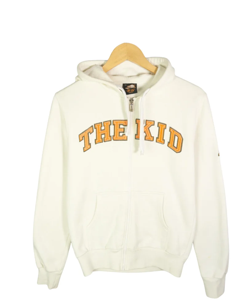 Sudadera con cremallera The Kid beige Y2K XS