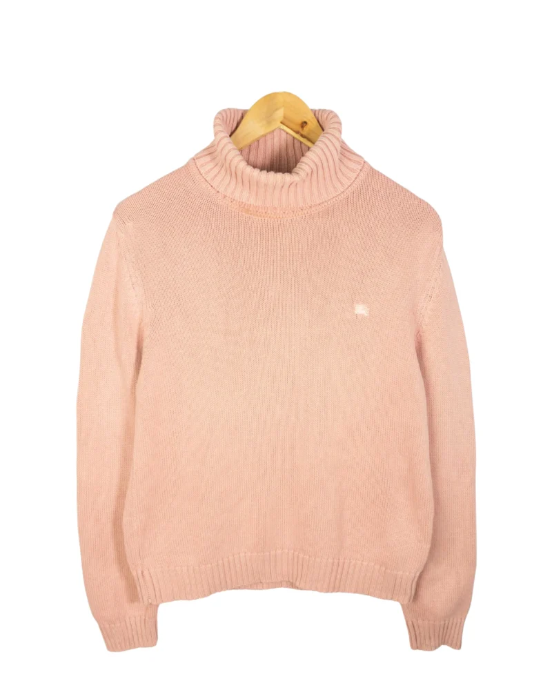 Jersey cuello alto mujer Burberrys vintage 00s 48