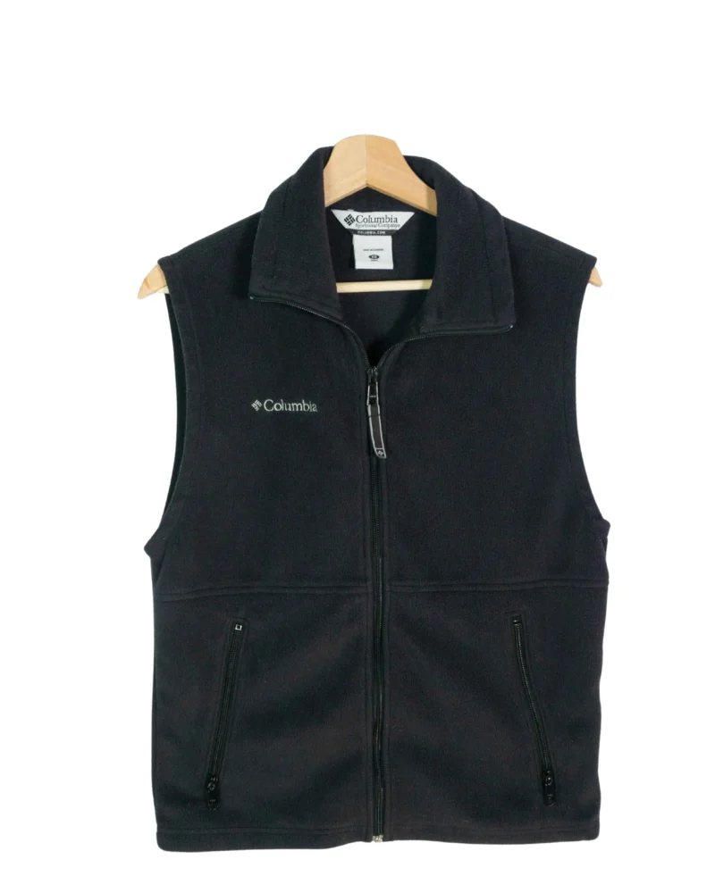 Chaleco polar Columbia vintage 00s negro XS