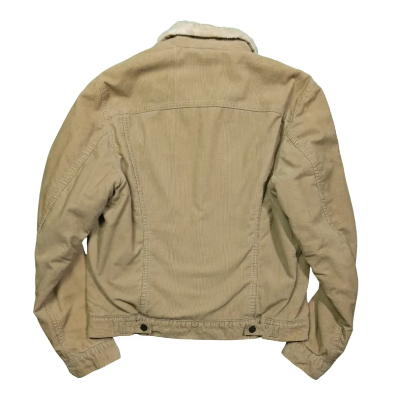 Chaqueta de pana Levis vintage 00s beige M - Imagen 5 - Lacaie Vintage